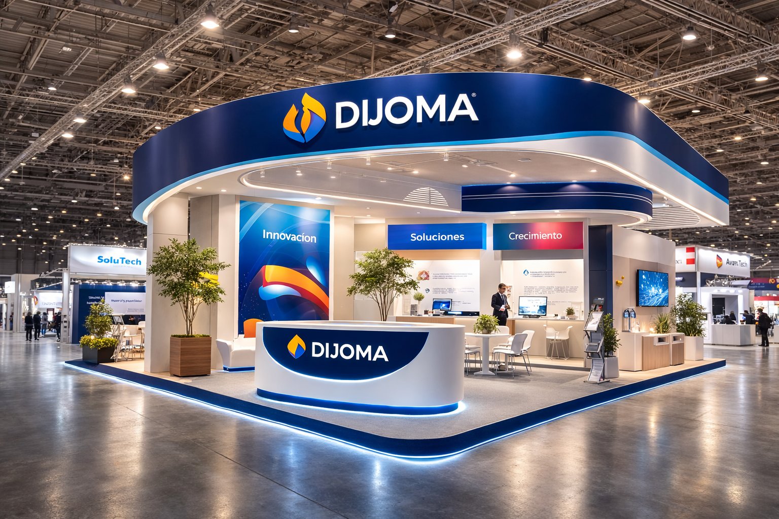 Stand corporativo personalizado